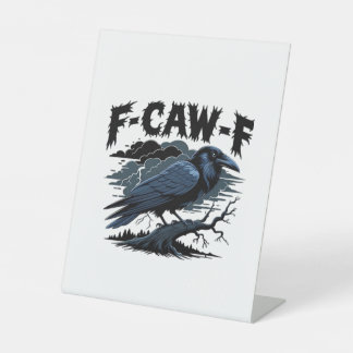 Expositor En L Cuervo F-Caw-F esencial clásico retro