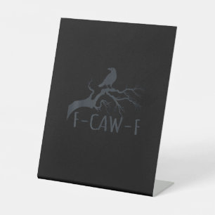 Expositor En L Cuervo F-Caw-F Retro Cuervo