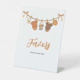 Expositor En L Cuidados Naranjas Halloween Baby Shower Cards Gift