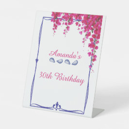 Expositor En L Cumpleaños con ambiente griego