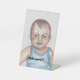 Expositor En L cumpleaños de bebé