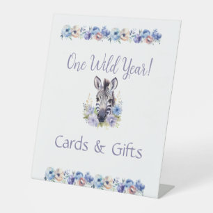 Expositor En L Cumpleaños de Floral Zebra