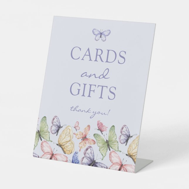 Expositor En L Cumpleaños de la mariposa púrpura (Anverso)