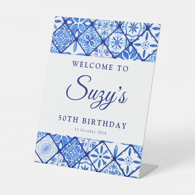 Expositor En L Cumpleaños de los Bliss del Mediterráneo (Anverso)