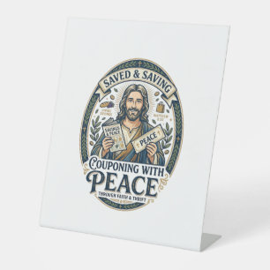 Expositor En L Cupón de Jesús Camiseta Frugal de Oferta Diseño Ba