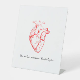Expositor En L Custom Cardiologist Heart Anatomy Art