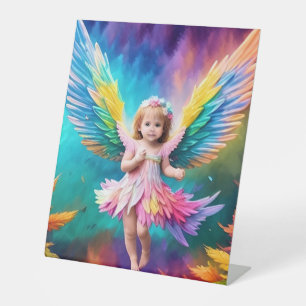Expositor En L Cute Baby Angel Wings Art-38424