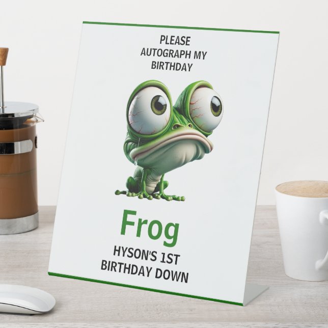 Expositor En L Cute Crazy Frog Farm Theme 1st Birthday (In Situ)
