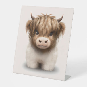 Expositor En L Cute Highlands Escocia Cow
