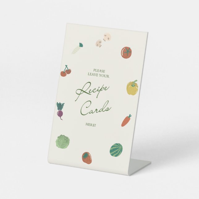 Expositor En L Cute Housewarming Recipe Card Activity (Anverso)