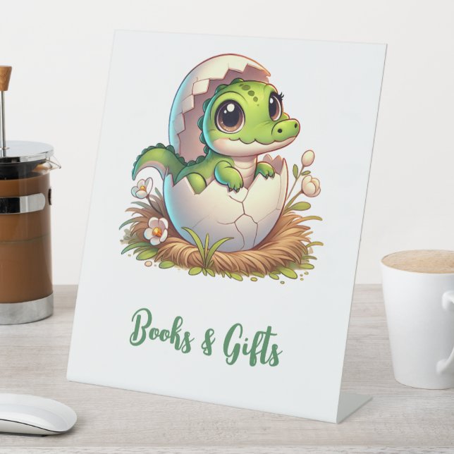 Expositor En L Cute Kawaii Baby Alligator Hatching Books y Regalo (In Situ)