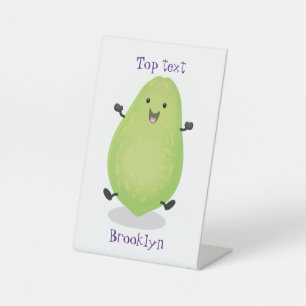 Expositor En L Cute kawaii papaya paw personalizado ilustracion