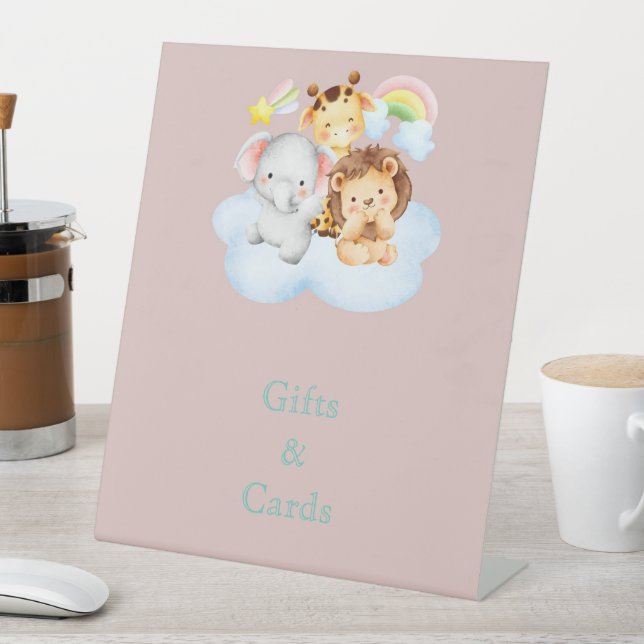 Expositor En L cute safari animals (In Situ)