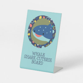 Expositor En L Cute Shark Whale Shark-Cuterie Board