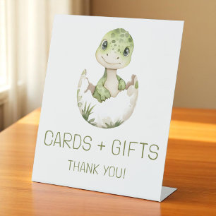 Expositor En L Cute tarjetas de dinosaurios y regalos Rótulo Baby