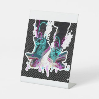 Expositor En L Cyberpunk Shark Brainrot Sticker brainrot