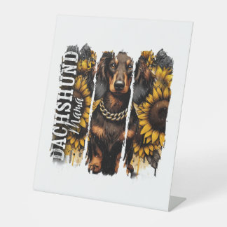 Expositor En L Dachshund Mama