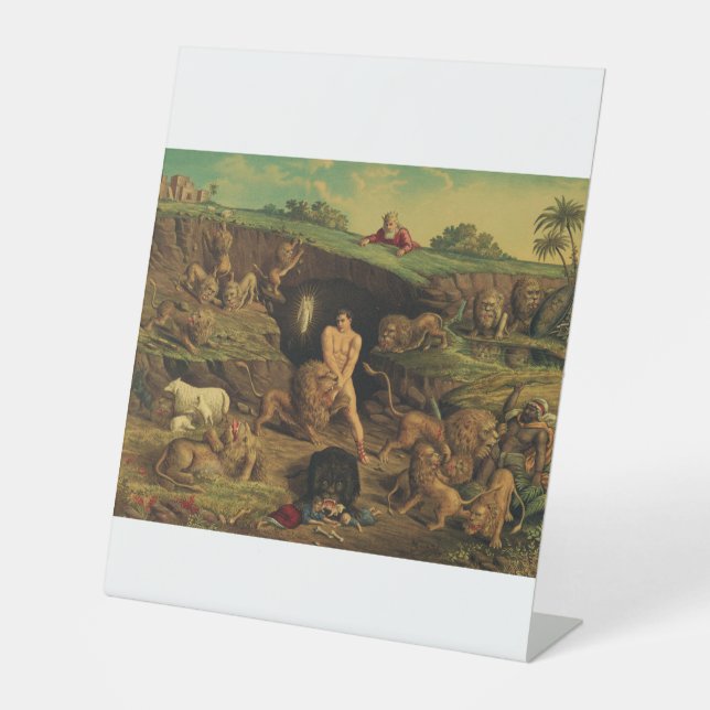 Expositor En L Daniel en la guarida de los Leones (Anverso)