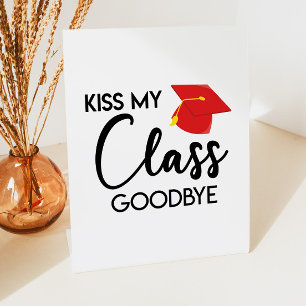 Expositor En L Dé un beso de despedida a mi clase a la decoración