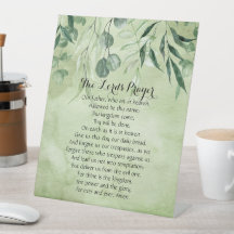 Decoración En Casa Con La Oración Del Señor