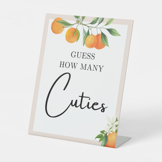 Expositor En L Decoraciones de Baby Shower Sexo Neutral (Anverso)