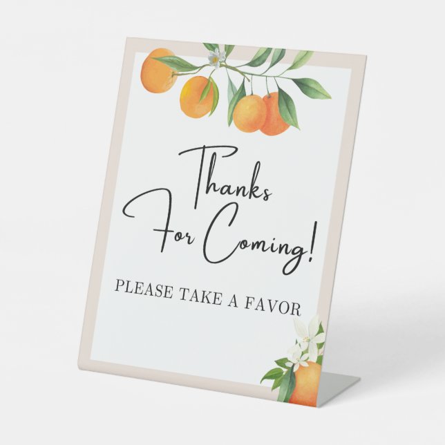 Expositor En L Decoraciones de Baby Shower Sexo Neutral (Anverso)