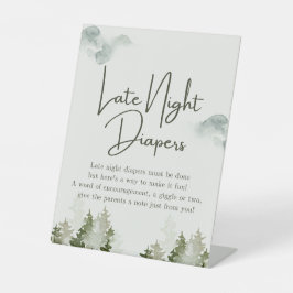 Expositor En L Decoraciones de Fiestas de Baby Shower de Woodland