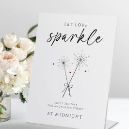 Expositor En L Dejar a Love Sparkle - Sparkler Sendoff Casual Bod