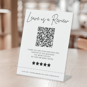 Expositor En L Dejarnos Una Revisión Del Negocio De Código QR