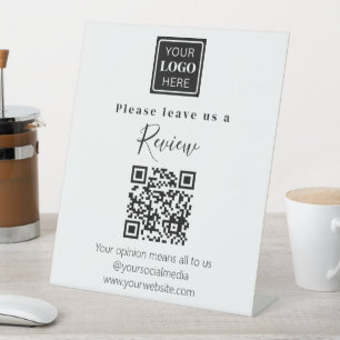 Expositor En L Déjenos una revisión del código QR Moderno