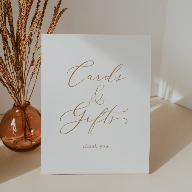 Expositor En L Delicadas tarjetas de boda y regalos de caligrafía (Subido por el creador)