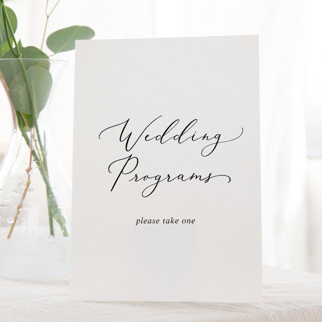 Expositor En L Delicados programas de matrimonio de caligrafía ne (Subido por el creador)