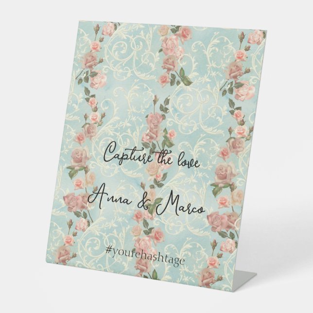 Expositor En L delicados rosas ingleses (Anverso)