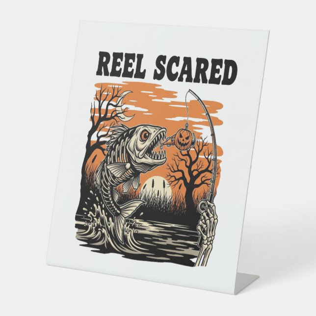 Expositor En L Demasiado espacio para la Halloween escolar (Anverso)