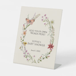 Expositor En L Deseos de Flor Silvestre Bebé en Flor Agrega Tus P