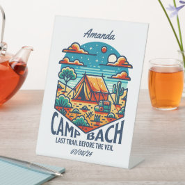 Expositor En L desértico partido de soltera glamuroso