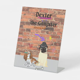 Expositor En L Dexter la imagen del perro angster