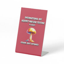 Día Internacional contra las Pruebas Nucleares. De