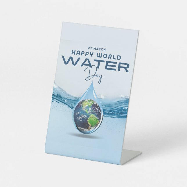 Expositor En L Día Mundial del Agua (Anverso)