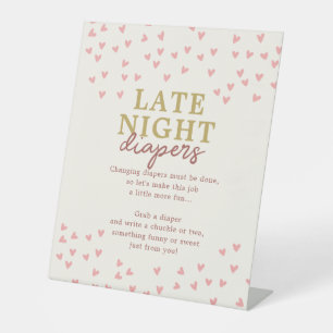 Expositor En L Diaper nocturno Corazones Chicas
