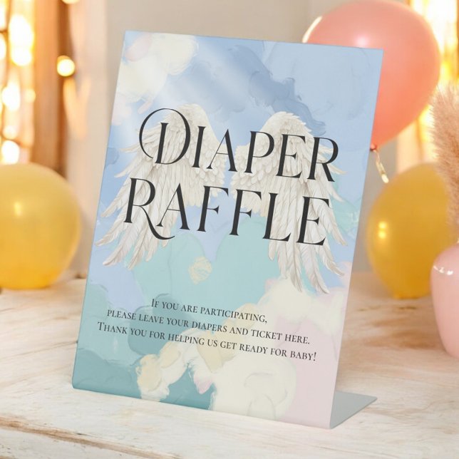 Expositor En L "Diaper Raffle" Heaven (Subido por el creador)
