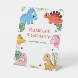 Expositor En L Dino Fiesta Dinosaur Fiesta De Cumpleaños A Favor