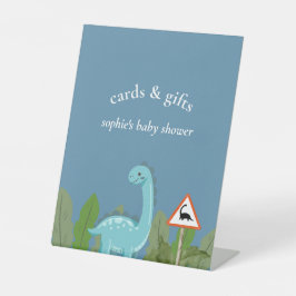 Expositor En L Dinosaurs Crossing, Baby Shower Cards & Gift