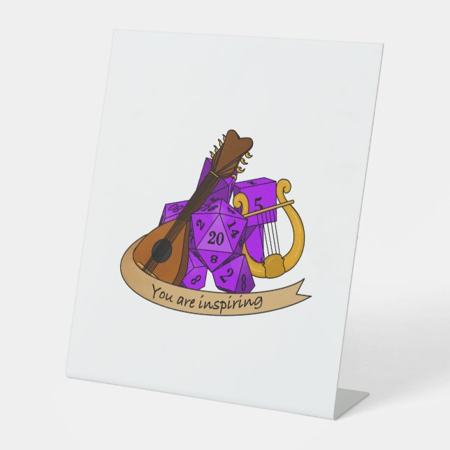 Expositor En L Diseño de Bard Dice (Anverso)