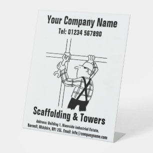 Expositor En L Diseño de Personalizado de Scaffolding