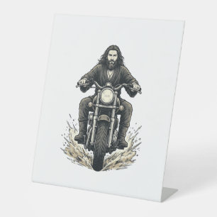 Expositor En L Diseño de vector de motorista de motocicleta de gr