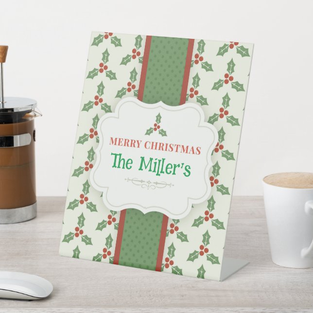 Expositor En L ¡DIVERTIDO! Navidades Rótulo Pedestal-Personalizad (In Situ)