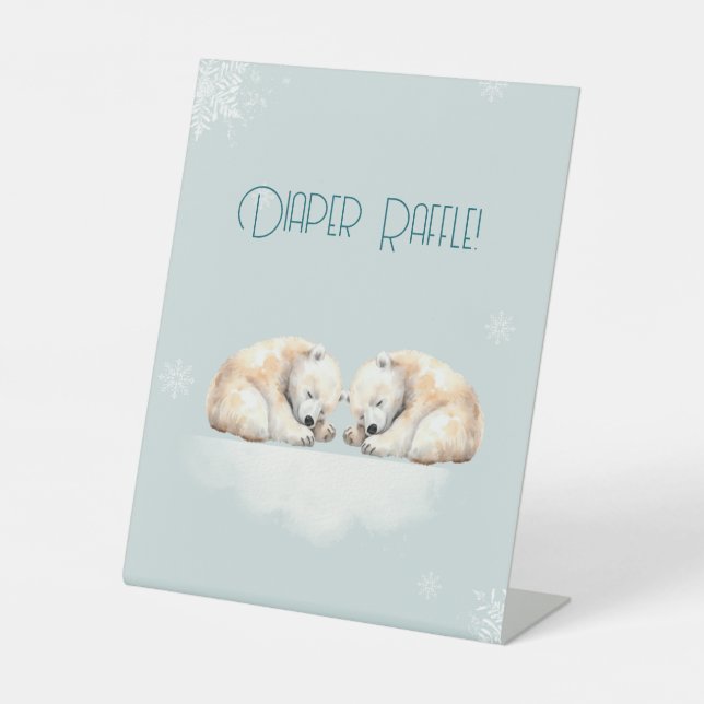 Expositor En L Doble pulsera Baby Shower (Anverso)