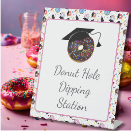 Expositor En L Donas y Grados Graduación Donut Dipping 