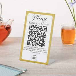 Expositor En L Dorado Déjanos una reseña Código QR Soporte de señ